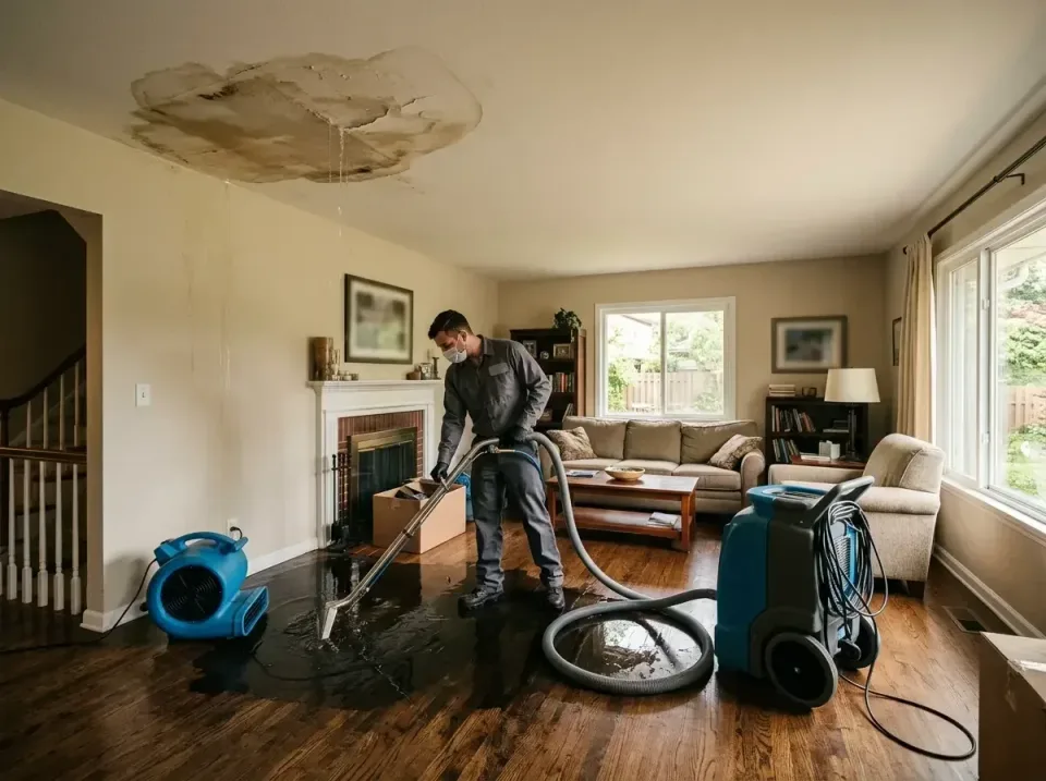 attic-pipe-burst-ceiling-drip-008 — frequently asked questions, Water Damage Restoration & Carpet Care in Decatur, AL